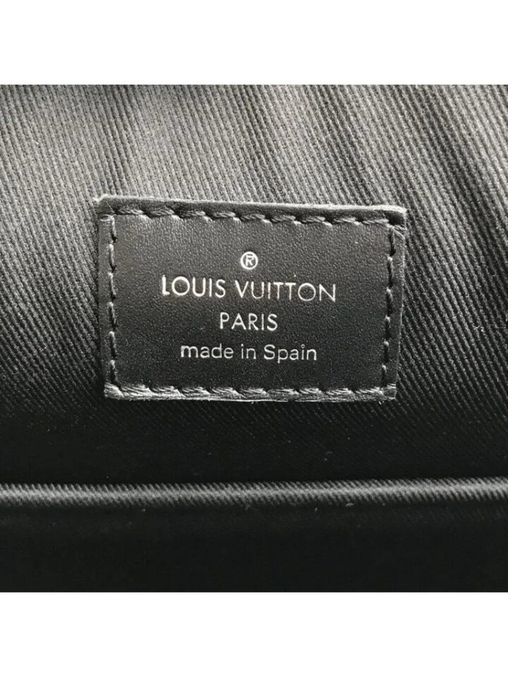 Louis Vuitton Oliva Briefcase Epi Leather Black 2-Way